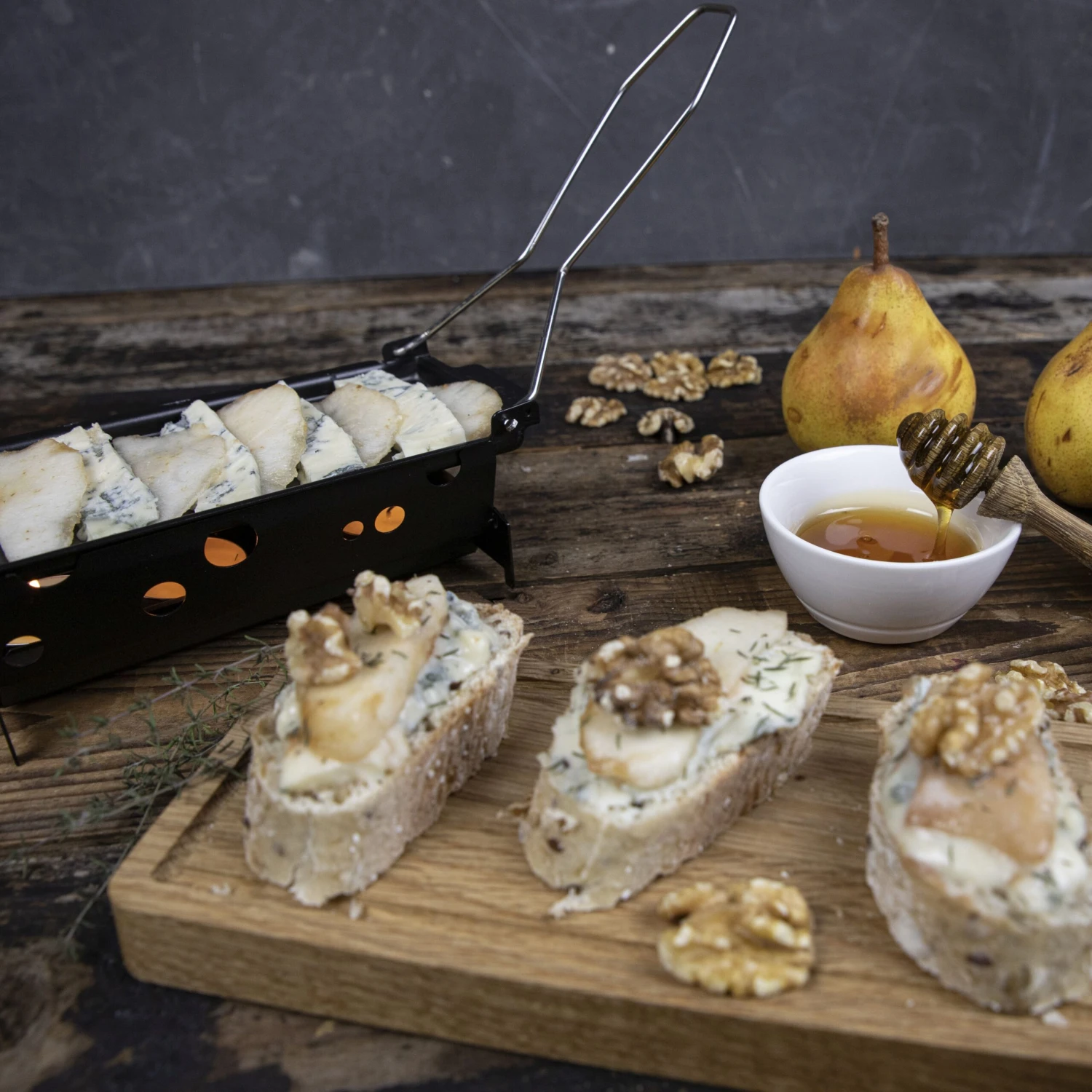 Boska Raclette ToGo Milano Boska Raclette ToGo Milano -Praktische Winkel Voor Keukenbenodigdheden Recept partyclette blauwe kaas peer walnoot 3 scaled