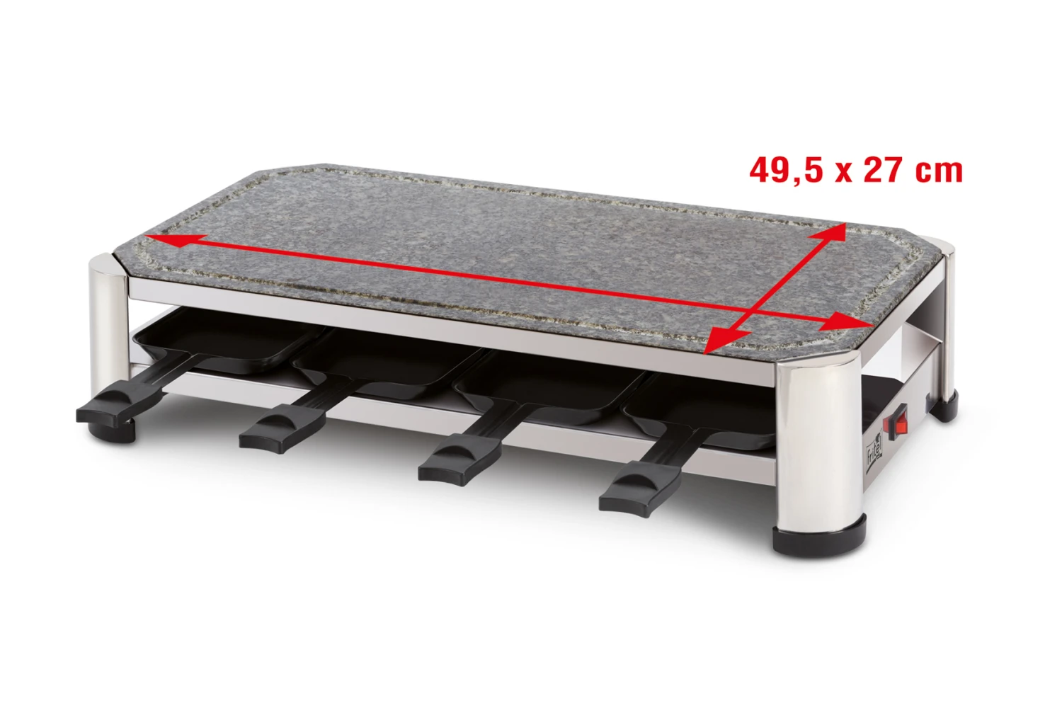 Fritel Steengrill SG 2180 Fritel Steengrill SG 2180 -Praktische Winkel Voor Keukenbenodigdheden SG 2180 Stone Raclette Grill 142081 03