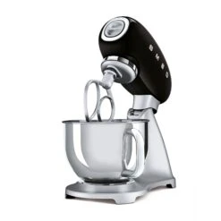 SMEG Keukenmachine - 800 W - Zwart - 4.8 Liter - SMF02BLEU -Praktische Winkel Voor Keukenbenodigdheden SMEG keukenmachine zwart 02 2