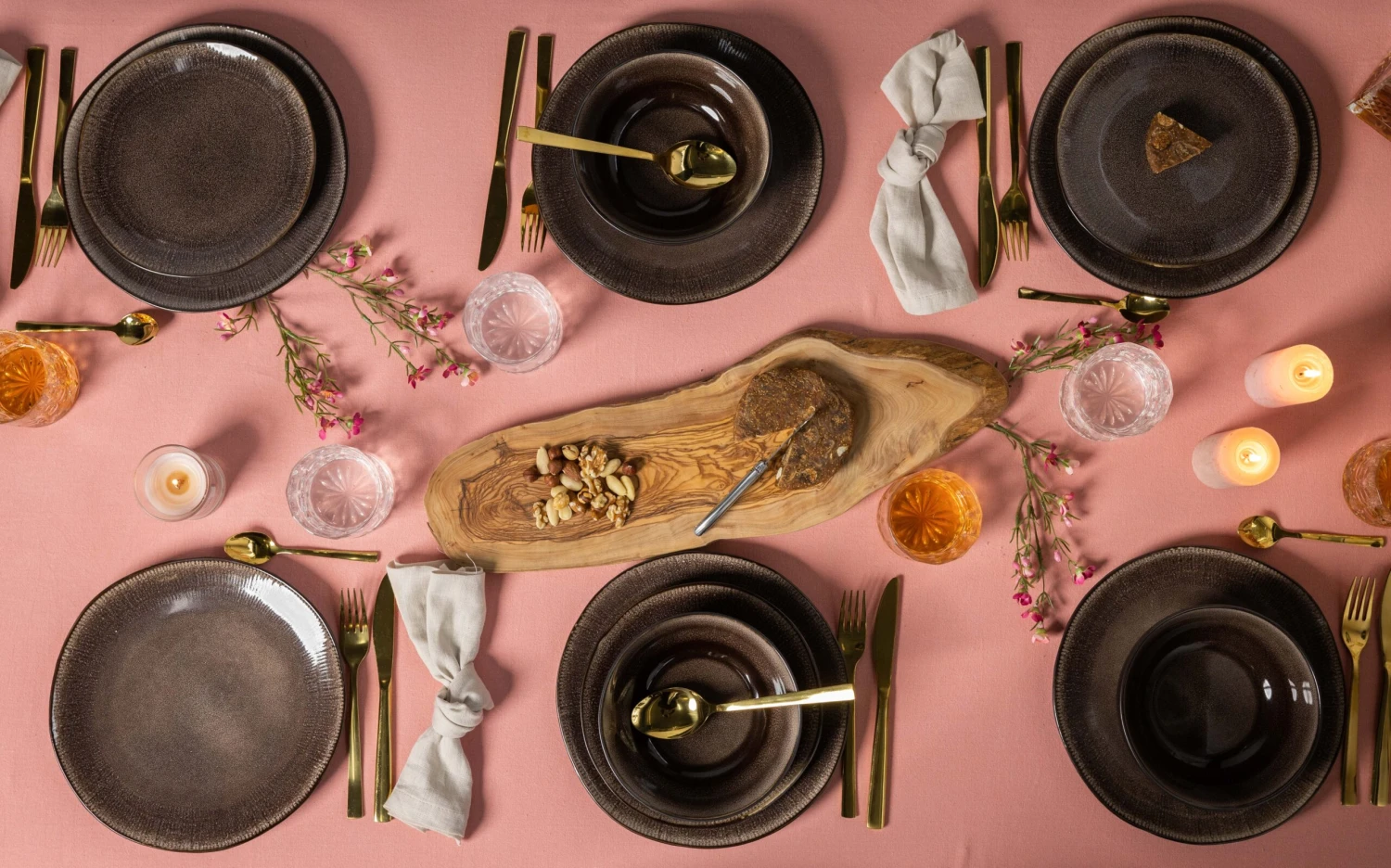 Studio Tavola Ontbijtborden Samos ø 22 cm - 6 Stuks Studio Tavola Ontbijtborden Samos ø 22 Cm - 6 Stuks -Praktische Winkel Voor Keukenbenodigdheden ST Dark Brown 7 2 scaled