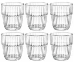 Bormioli Rocco Cocktailglazen / Whiskey Glazen / Waterglazen Barshine - 305 Ml - 6 Stuks