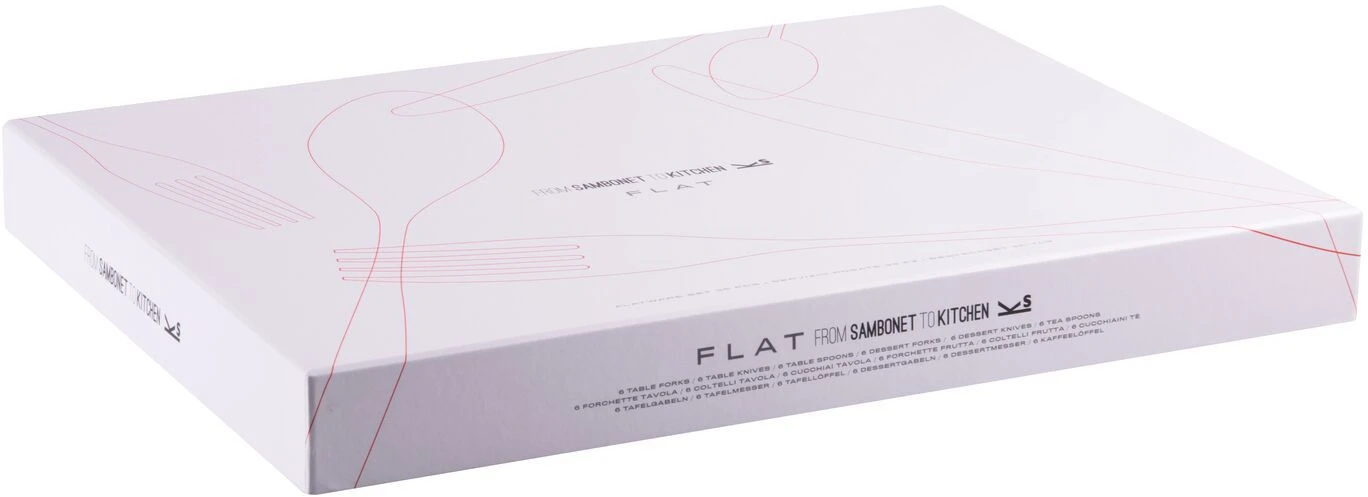 Sambonet Bestekset Flat - Koper - 30 delig / 6 personen Sambonet Bestekset Flat - Koper - 30 Delig / 6 Personen -Praktische Winkel Voor Keukenbenodigdheden Sambonet Bestekset Flat 7