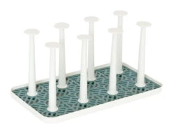 Sareva Afdruiprek Glazen / Flessendroger - Wit - 8 Glazen 5 Sareva Afdruiprek Glazen / Flessendroger - Wit - 8 Glazen -Praktische Winkel Voor Keukenbenodigdheden Sareva Glazenhouders 10