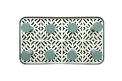 Sareva Afdruiprek Glazen / Flessendroger - Groen - 8 Glazen -Praktische Winkel Voor Keukenbenodigdheden Sareva Glazenhouders 16