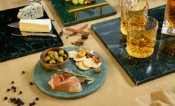 Jay Hill Snijplank / Serveerplank / Borrelplank Marmer - Licht Groen - ø 20 Cm 5 Jay Hill Snijplank / Serveerplank / Borrelplank Marmer - Licht Groen - ø 20 Cm -Praktische Winkel Voor Keukenbenodigdheden Serveerplank Groen 5