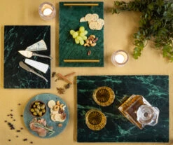 Jay Hill Snijplank / Serveerplank / Borrelplank Marmer - Licht Groen - ø 20 Cm 4 Jay Hill Snijplank / Serveerplank / Borrelplank Marmer - Licht Groen - ø 20 Cm -Praktische Winkel Voor Keukenbenodigdheden Serveerplank Groen 6 2