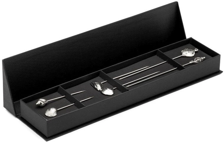 Anovi Schaal- en schelpdierprikkers - 6 stuks Anovi Schaal- En Schelpdierprikkers - 6 Stuks -Praktische Winkel Voor Keukenbenodigdheden Shellfish picks 3