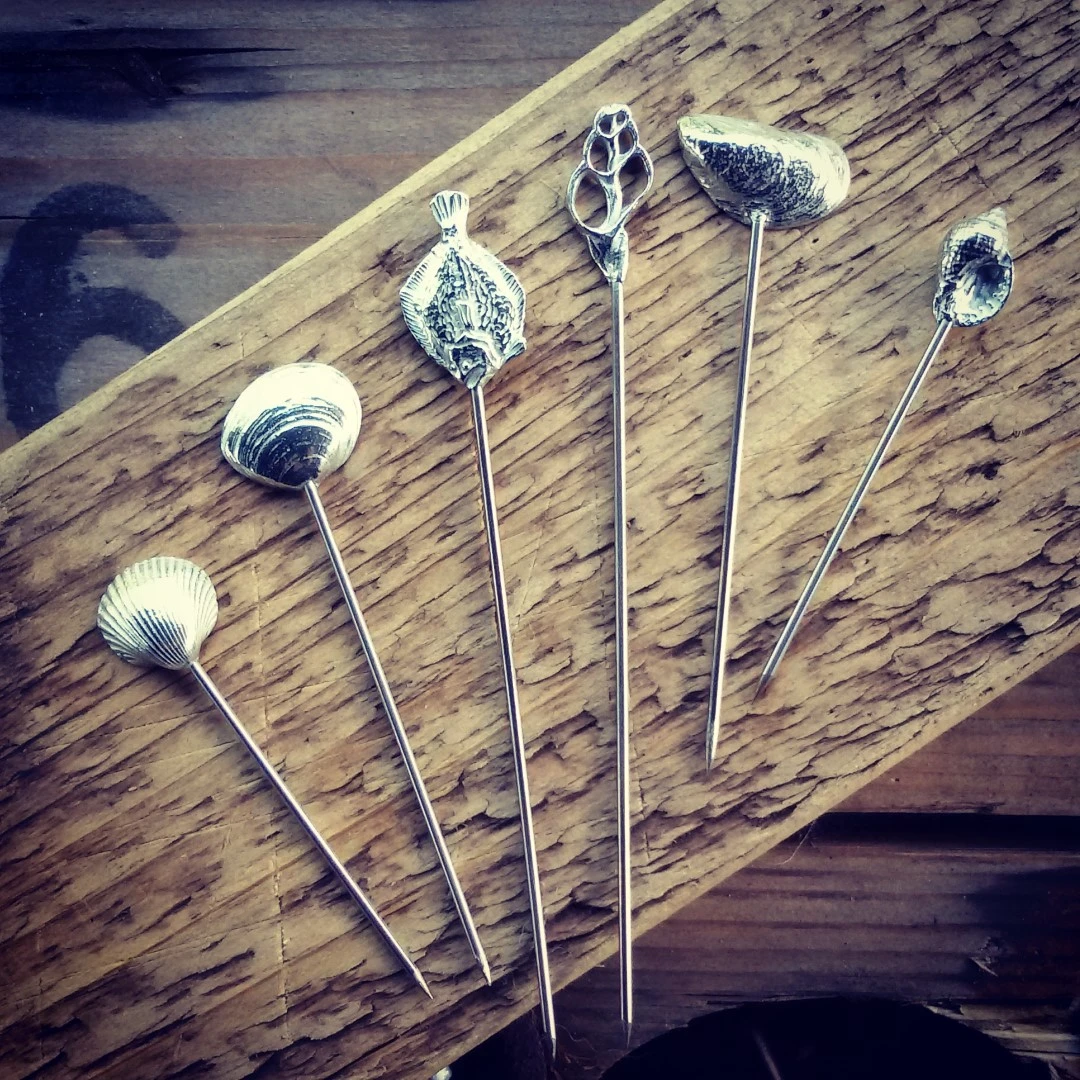 Anovi Schaal- en schelpdierprikkers - 6 stuks Anovi Schaal- En Schelpdierprikkers - 6 Stuks -Praktische Winkel Voor Keukenbenodigdheden Shellfish picks