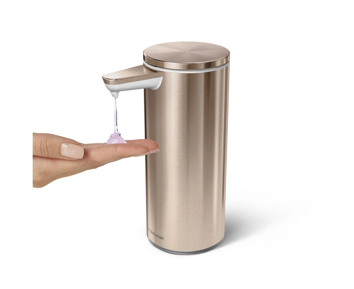 Simplehuman Zeepdispenser Sensor - Rose goud Simplehuman Zeepdispenser Sensor - Rose Goud -Praktische Winkel Voor Keukenbenodigdheden Simplehuman Sensor zeepdispenser rosegoud 1