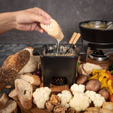 Boska Fondueset - 4 personen - zwart Boska Fondueset - 4 Personen - Zwart -Praktische Winkel Voor Keukenbenodigdheden Square 853551 853529 FondueSetProL TapasFondueNeroL
