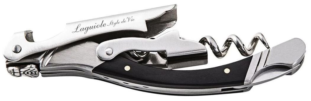 Laguiole Style De Vie Kurkentrekker - Zwart Hout Laguiole Style De Vie Kurkentrekker - Zwart Hout -Praktische Winkel Voor Keukenbenodigdheden Style de Vie Kurkentrekkerdoos Zwart Ebbenhout gr 1