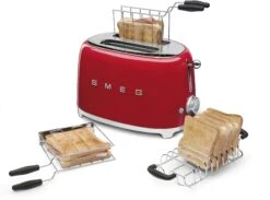 SMEG Broodjes Opwarmrek Voor SMEG Broodrooster 2 X 2 3 SMEG Broodjes Opwarmrek Voor SMEG Broodrooster 2 X 2 -Praktische Winkel Voor Keukenbenodigdheden TSBW01 1