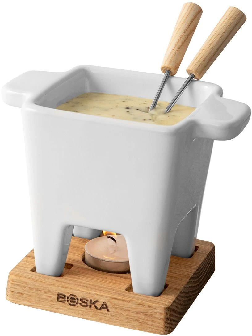 Boska Fondueset - 2 personen - wit Boska Fondueset - 2 Personen - Wit -Praktische Winkel Voor Keukenbenodigdheden Tapas fondue Bianco