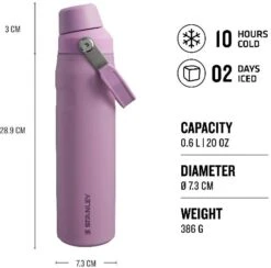 Stanley Waterfles The Aerolight IceFlow Fast Flow - Lilac - 600 Ml 4 Stanley Waterfles The Aerolight IceFlow Fast Flow - Lilac - 600 Ml -Praktische Winkel Voor Keukenbenodigdheden TheAerolight IceFlow WaterBottleFastFlow 0.6L USPsd Thermals 720x