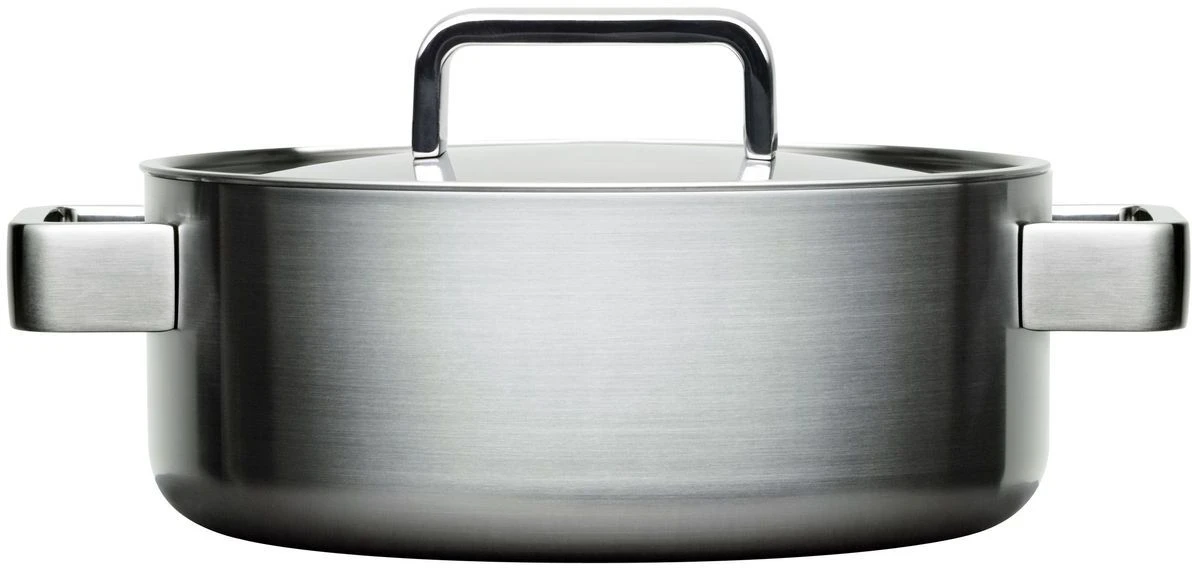 Iittala Kookpan Tools - RVS - ø 22 cm / 3 liter Iittala Kookpan Tools - RVS - ø 22 Cm / 3 Liter -Praktische Winkel Voor Keukenbenodigdheden Tools casserole 3L 2 1