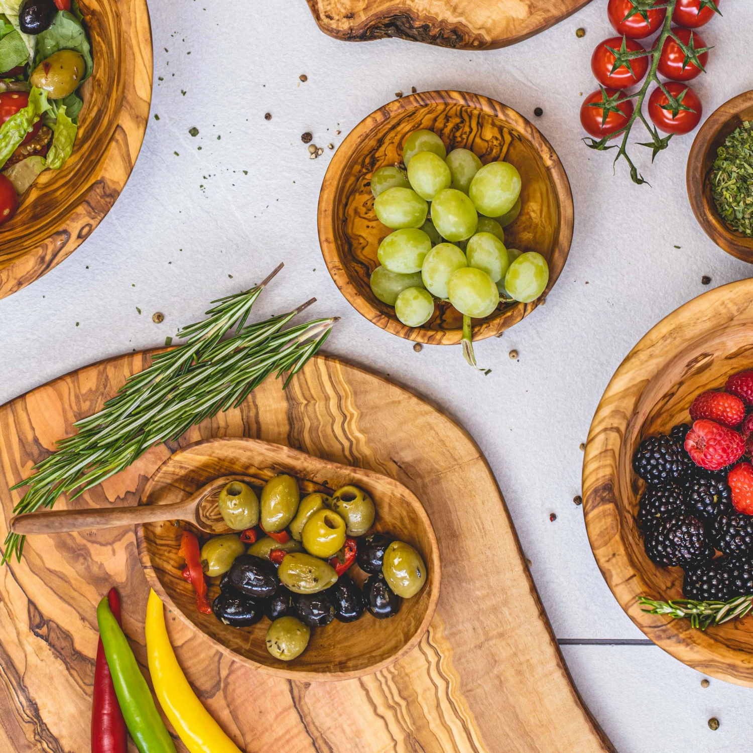 Jay Hill Serveerplank XL Tunea - Olijfhout - 55 - 64 cm Jay Hill Serveerplank XL Tunea - Olijfhout - 55 - 64 Cm -Praktische Winkel Voor Keukenbenodigdheden Tunea 15 scaled