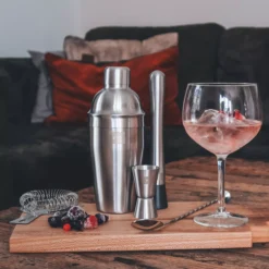 Vacu Vin Cocktailshaker - Zilver - 550 Ml 4 Vacu Vin Cocktailshaker - Zilver - 550 Ml -Praktische Winkel Voor Keukenbenodigdheden Vacu Vin Barware Overview 1