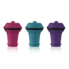 Vacu Vin Wijnstopper Vacuum Wine Stopper - Gekleurd - 3 Stuks 2 Vacu Vin Wijnstopper Vacuum Wine Stopper - Gekleurd - 3 Stuks -Praktische Winkel Voor Keukenbenodigdheden VacuumWineStoppers SetOf3