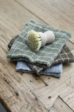 Walra Vaatdoekjes Cubes Jeans Blauw 30 X 30 Cm - 3 Stuks 4 Walra Vaatdoekjes Cubes Jeans Blauw 30 X 30 Cm - 3 Stuks -Praktische Winkel Voor Keukenbenodigdheden WALRA DC DRYWITHCUBES 30X30 ASSORTI SF