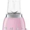 SMEG Smoothie Blender - Compact - Roze - 600 Ml - PBF01PKEU 1 SMEG Smoothie Blender - Compact - Roze - 600 Ml - PBF01PKEU -Praktische Winkel Voor Keukenbenodigdheden WEB PBF01PKEU