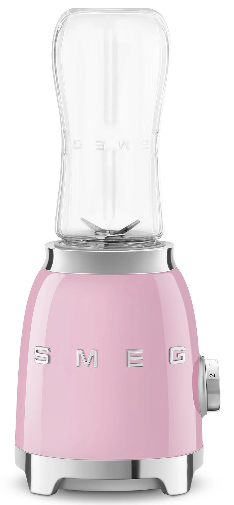 SMEG Smoothie Blender - compact - Roze - 600 ml - PBF01PKEU SMEG Smoothie Blender - Compact - Roze - 600 Ml - PBF01PKEU -Praktische Winkel Voor Keukenbenodigdheden WEB PBF01PKEU