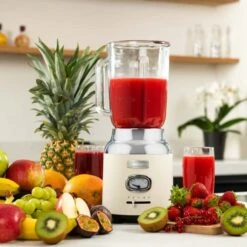 Westinghouse Blender Retro Collections - Vanilla White - 1.5 Liter - WKBE221WH 3 Westinghouse Blender Retro Collections - Vanilla White - 1.5 Liter - WKBE221WH -Praktische Winkel Voor Keukenbenodigdheden WKBE221WH Retro Table Blender 8 600x600 1