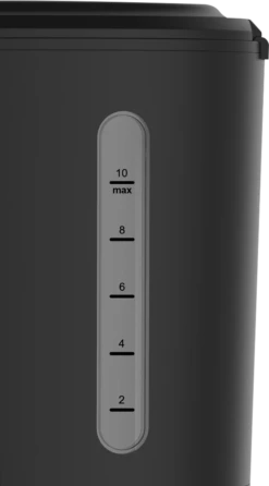 Westinghouse Filter-koffiezetapparaat Basic Zwart - 1.25 Liter - WKCM621BK 5 Westinghouse Filter-koffiezetapparaat Basic Zwart - 1.25 Liter - WKCM621BK -Praktische Winkel Voor Keukenbenodigdheden WKCM621 water level gauge 2 2