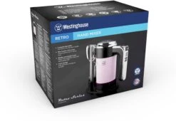 Westinghouse Handmixer Retro Collections - 6 Standen - Roze - WKHM250PK 4 Westinghouse Handmixer Retro Collections - 6 Standen - Roze - WKHM250PK -Praktische Winkel Voor Keukenbenodigdheden WKHM250PK