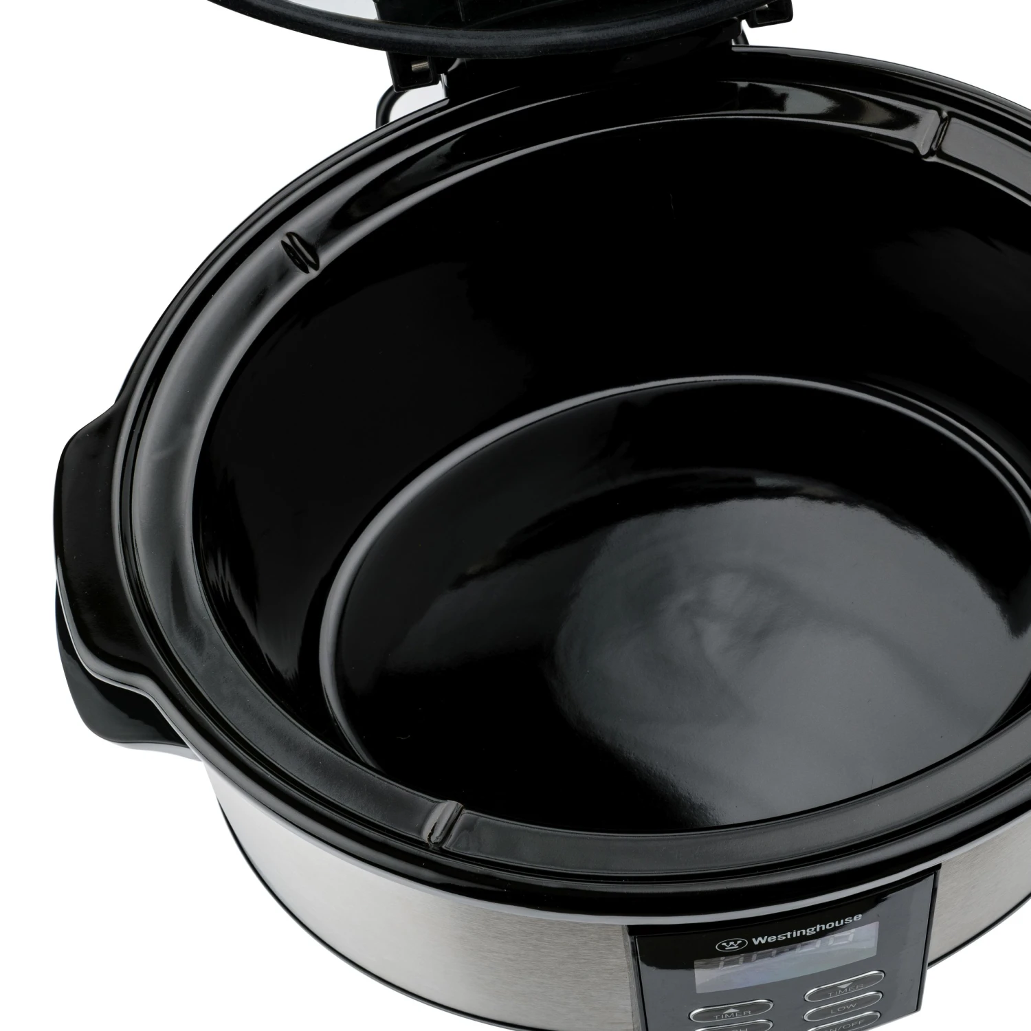 Westinghouse Slowcooker - uitneembare keramische pan - RVS - 6 liter - WKSC65 Westinghouse Slowcooker - Uitneembare Keramische Pan - RVS - 6 Liter - WKSC65 -Praktische Winkel Voor Keukenbenodigdheden WKSC65 Westinghouse Slow Cooker 3