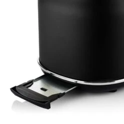 Westinghouse Broodrooster Retro Collections - 2 Sleuven - Liquorice Black - WKTTB857BK 4 Westinghouse Broodrooster Retro Collections - 2 Sleuven - Liquorice Black - WKTTB857BK -Praktische Winkel Voor Keukenbenodigdheden WKTTB857BK Retro 2 Slice Toaster 4