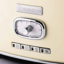 Westinghouse Broodrooster Retro Collections - 2 Sleuven - Vanilla White - WKTTB857WH 6 Westinghouse Broodrooster Retro Collections - 2 Sleuven - Vanilla White - WKTTB857WH -Praktische Winkel Voor Keukenbenodigdheden WKTTB857WH Retro 2 Slice Toaster 2