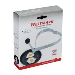 Westmark Ei Bakring Hart - 2 Stuks 4 Westmark Ei Bakring Hart - 2 Stuks -Praktische Winkel Voor Keukenbenodigdheden Westmark Bakvorm Hart 3