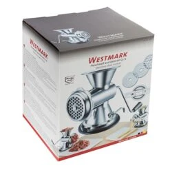 Westmark Gehaktmolen Set Rvs - Grootte 8 -Praktische Winkel Voor Keukenbenodigdheden Westmark Gehaktmolen Set Grootte 8 2