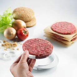 Westmark Hamburgerpers - Kunststof - ø 11 Cm 4 Westmark Hamburgerpers - Kunststof - ø 11 Cm -Praktische Winkel Voor Keukenbenodigdheden Westmark Hamburgpers 2