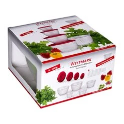 Westmark Slakommenset Wit 9-Delig 3 Westmark Slakommenset Wit 9-Delig -Praktische Winkel Voor Keukenbenodigdheden Westmark Olympia 9 delig