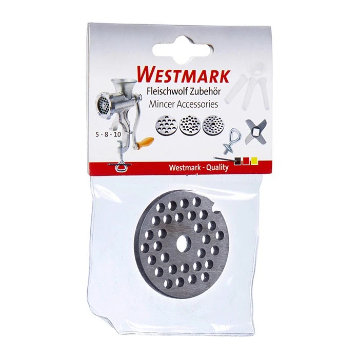 Westmark gehaktmolen schijf ø 4.5 mm - grootte 5 Westmark Gehaktmolen Schijf ø 4.5 Mm - Grootte 5 -Praktische Winkel Voor Keukenbenodigdheden Westmark gehaktschijf 1