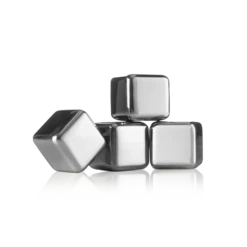 Vacu Vin Whiskey Stenen - 4 Stuks