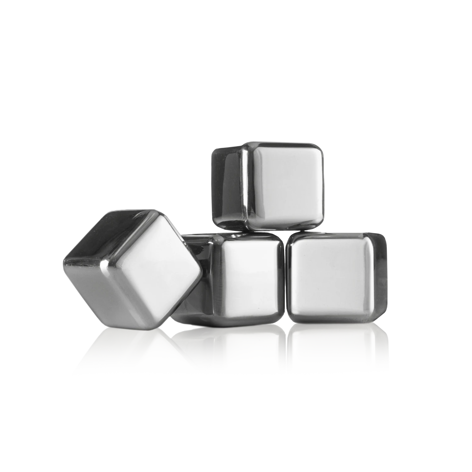 Vacu Vin Whiskey Stenen - 4 Stuks Vacu Vin Whiskey Stenen - 4 Stuks -Praktische Winkel Voor Keukenbenodigdheden WhiskeyStones