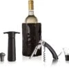 Vacu Vin Wijnset Original - Zwart - 5 Delige Set 1 Vacu Vin Wijnset Original - Zwart - 5 Delige Set -Praktische Winkel Voor Keukenbenodigdheden WineSet Original