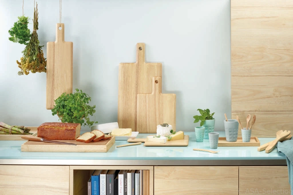 ASA Selection Serveerplank Wood Hout 51 x 15 cm ASA Selection Serveerplank Wood Hout 51 X 15 Cm -Praktische Winkel Voor Keukenbenodigdheden Wood light hell