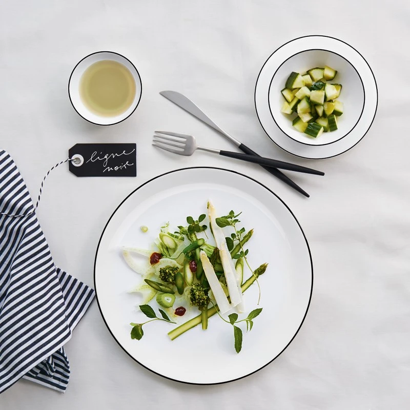 ASA Espresso Kop en Schotel A Table Ligne Noire 70 ml ASA Espresso Kop En Schotel A Table Ligne Noire 70 Ml -Praktische Winkel Voor Keukenbenodigdheden a table ligne noire 6