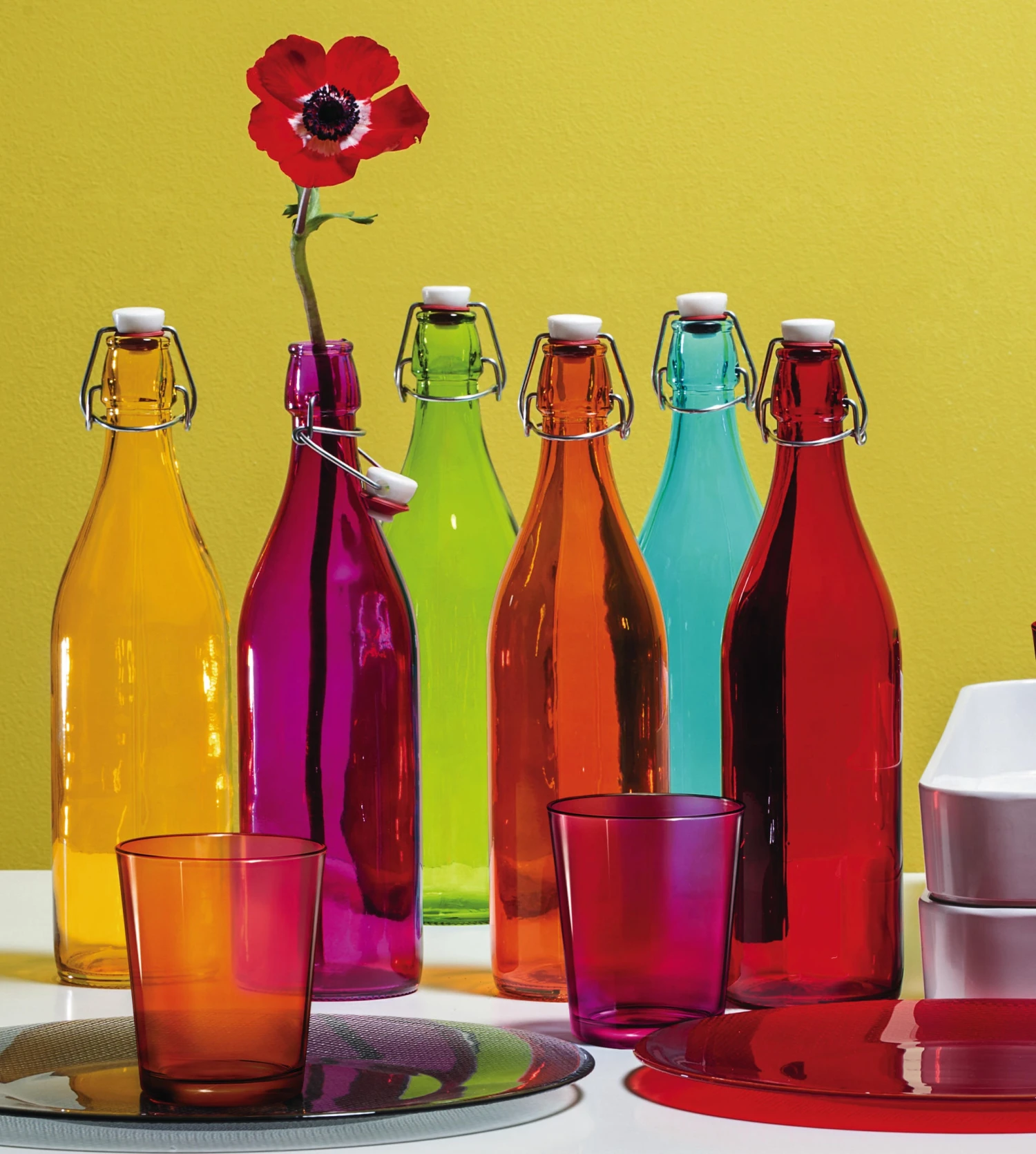 Bormioli Rocco Beugelfles / Weckfles Giara - Lichtblauw - 1 liter Bormioli Rocco Beugelfles / Weckfles Giara - Lichtblauw - 1 Liter -Praktische Winkel Voor Keukenbenodigdheden a001664 11