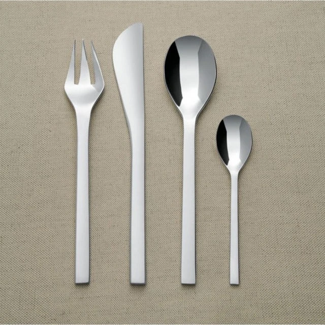 Alessi Tafelmes Colombina - FM06/3 - door Doriana & Massimiliano Fuksas Alessi Tafelmes Colombina - FM06/3 - Door Doriana & Massimiliano Fuksas -Praktische Winkel Voor Keukenbenodigdheden alessi servizio posate set 24pz acciaio colombina collection acciaio acciaio lucido b66 1 1