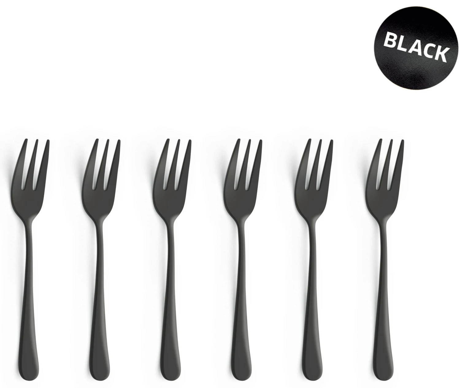 Amefa Gebaksvorkjes Austin - Vintage Zwart - 6 stuks Amefa Gebaksvorkjes Austin - Vintage Zwart - 6 Stuks -Praktische Winkel Voor Keukenbenodigdheden amefa taartvorkjes austin vintage zwart2 scaled