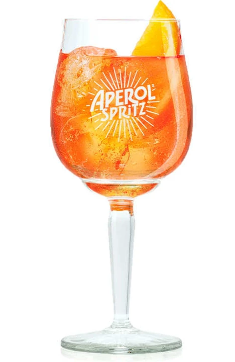 Aperol Spritz Glazen - 450 ml - 6 stuks Aperol Spritz Glazen - 450 Ml - 6 Stuks -Praktische Winkel Voor Keukenbenodigdheden aperol spritz glas 1