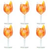 Aperol Spritz Glazen - 450 Ml - 6 Stuks 2 Aperol Spritz Glazen - 450 Ml - 6 Stuks -Praktische Winkel Voor Keukenbenodigdheden aperol spritz glazen 1