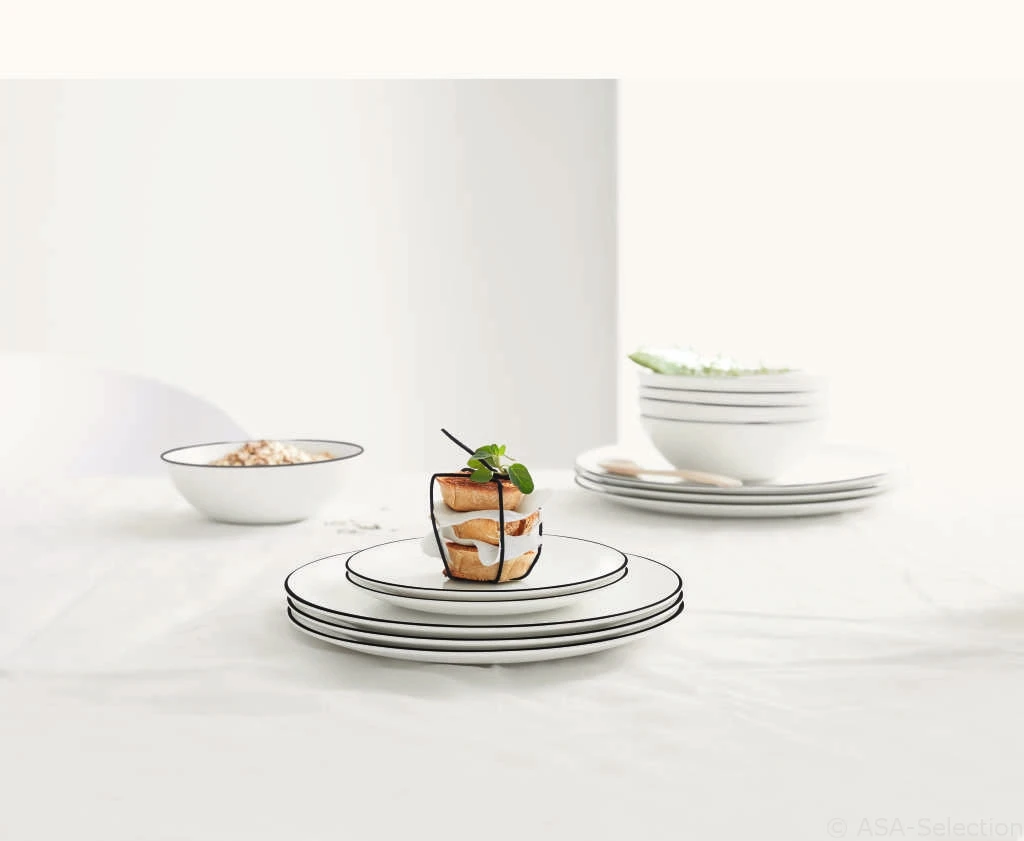 ASA Selection Koffiekop en Schotel A Table Ligne Noire 210 ml ASA Selection Koffiekop En Schotel A Table Ligne Noire 210 Ml -Praktische Winkel Voor Keukenbenodigdheden asa sfeer table ligne 6 1