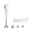 Bamix Draadloze Staafmixer / Keukenmachine - 2 Snelheden - Cordless Wit 1 Bamix Draadloze Staafmixer / Keukenmachine - 2 Snelheden - Cordless Wit -Praktische Winkel Voor Keukenbenodigdheden bamix 1120012 set 2
