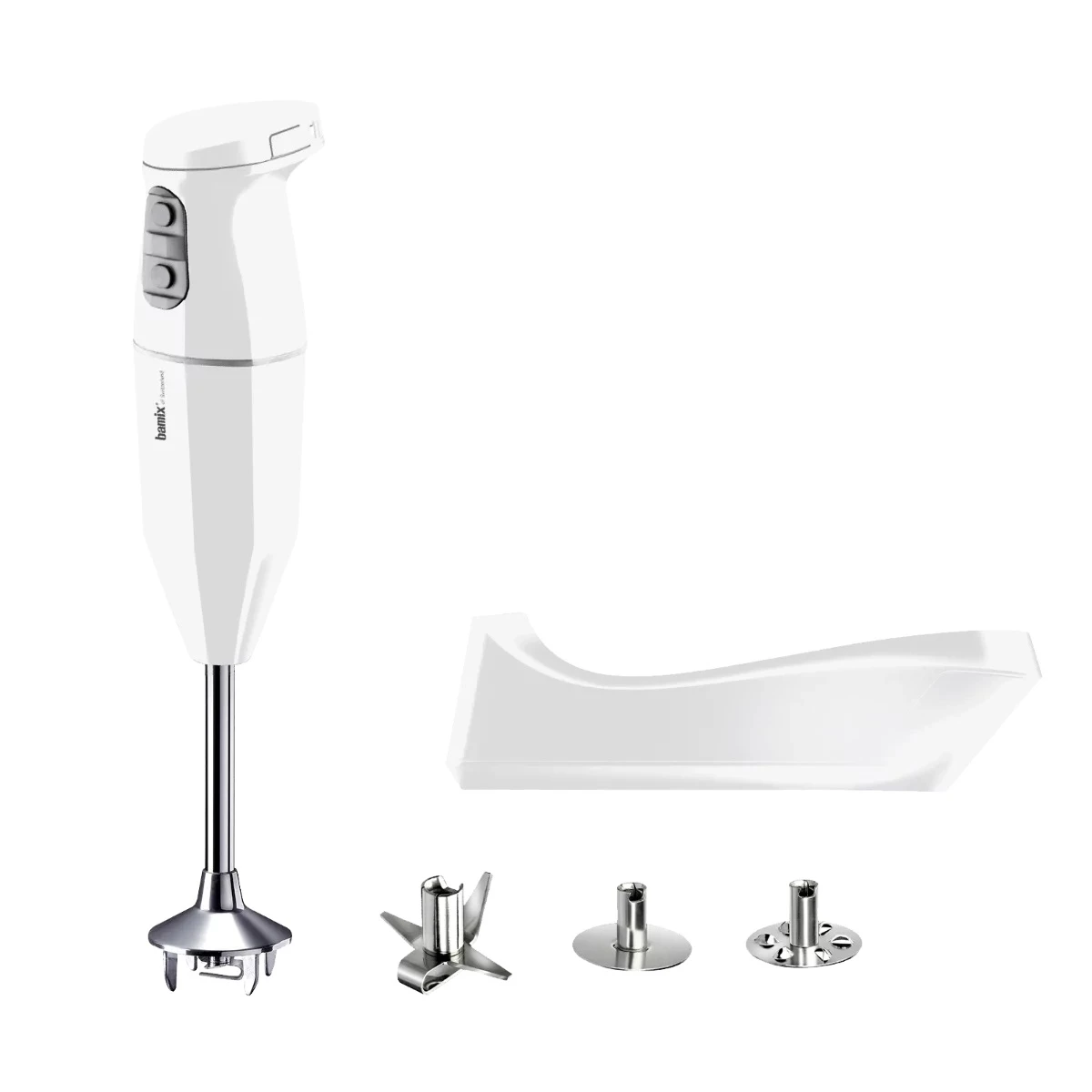 Bamix draadloze staafmixer / keukenmachine - 3 snelheden - Cordless Plus Wit Bamix Draadloze Staafmixer / Keukenmachine - 3 Snelheden - Cordless Plus Wit -Praktische Winkel Voor Keukenbenodigdheden