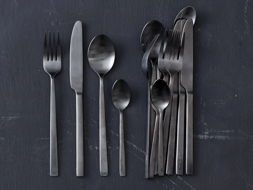 Bitz Lepel Zwart Bitz Lepel Zwart -Praktische Winkel Voor Keukenbenodigdheden bitz zwartkleurig bestek